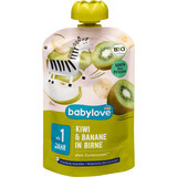Babylove Purea di Kiwi con pera e banana 12+, 100 g