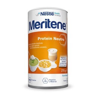 Nestlé Health Science Meritene Forza e Vitalità Polvere Neutro Integratore Di Proteine Vitamine E Minerali 270g