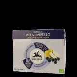 Nettare Di Mela/Mirtillo Biologico Alce Nero 3x200ml
