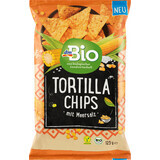 DmBio tortilla chips al sale marino, ECO, 125 g