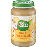 DmBio Menù Pere con toast di mele ECO 5+, 190 g