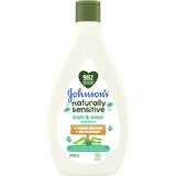 Gel doccia Johnson's naturalmente sensibile per bambini, 395 ml