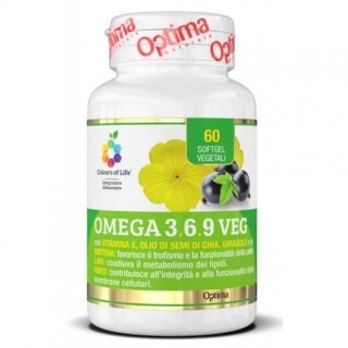 Omega 3.6.9 VEG Colours Of Life® Optima Naturals 60 SoftGel