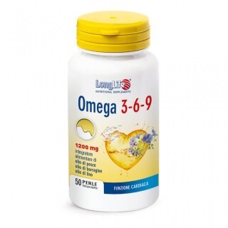 Omega 3-6-9 LongLife 50 Perle Fotoprotette