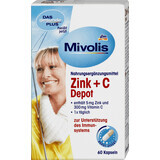 Mivolis Zinco + C Depot capsule, 38 g