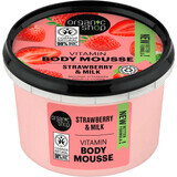 Organic Shop Mousse corpo allo yogurt e fragola, 250 ml