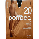 Pompea Dres top donna 20 DEN 1/2-S nero, 1 pz