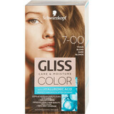 Schwarzkopf Gliss Color Tintura permanente per capelli 7-00 Biondo scuro, 1 pz