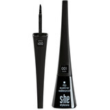 S-he Colour&Style Dip Eyeliner liquido waterproof 162/001, 1 pz