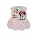 Pagliaccetto tutina bimba neonato Ellepi Disney baby Minnie rosa 1 m