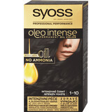 Syoss Oleo Intense Tintura permanente per capelli senza ammoniaca 1-10, 1 pz