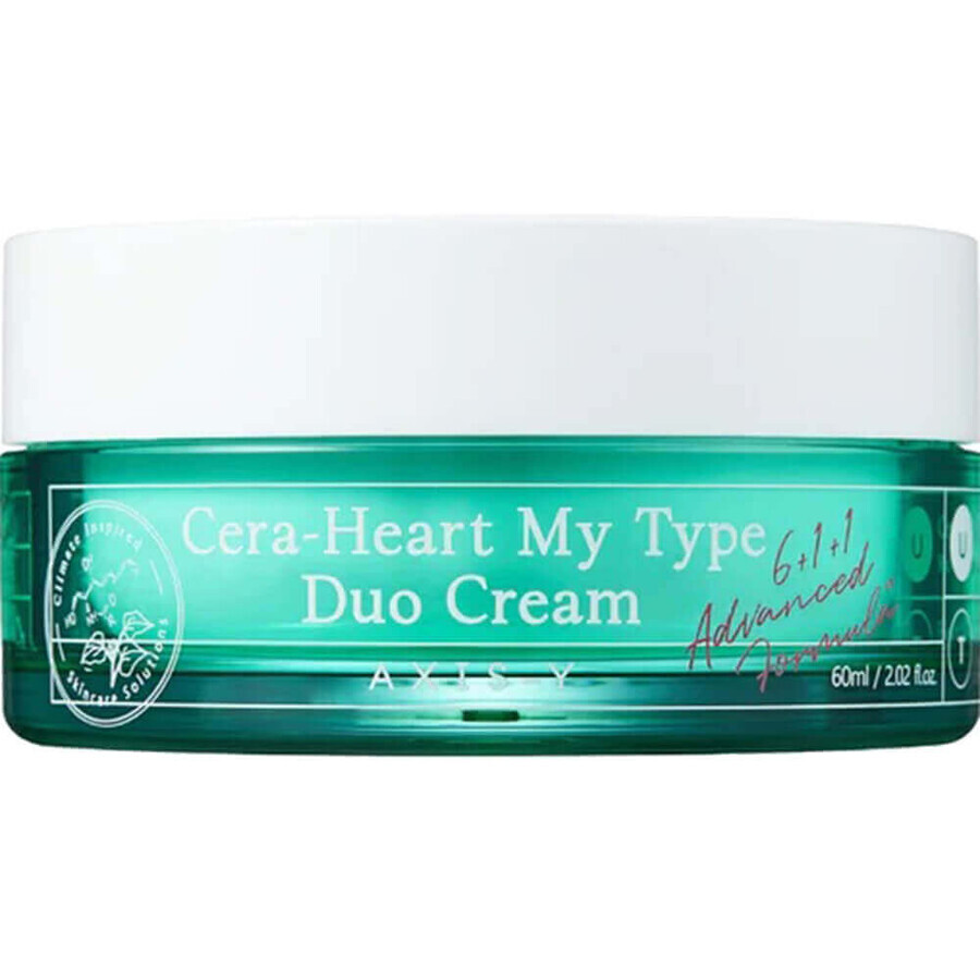 Cera-Heart My Type Duo Cream - Crema duo idratante con ceramidi, AXIS-Y, 60ml