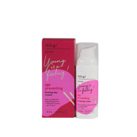 Crema da giorno, antirughe e rassodante, KILIG WOMAN, 50 ml