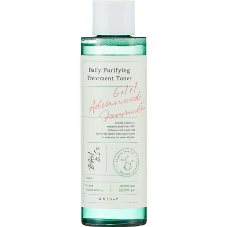 Daily Purifying Treatment Toner - Anti-imperfection exfoliating toner with AHA, BHA and PHA acids, AXIS-Y 200ml