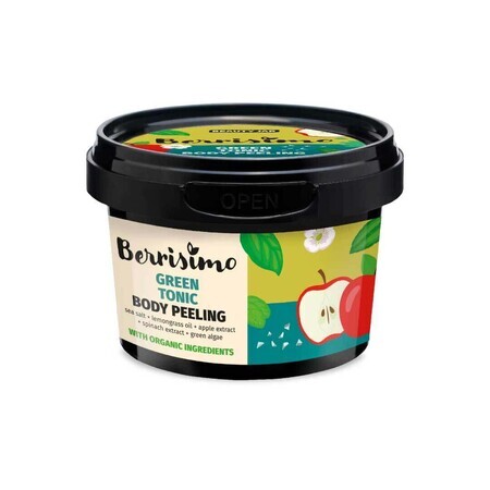 Scrub corpo con sale marino e olio di citronella, Berrisimo, Beauty Jar, 400g