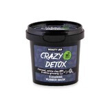 Maschera viso detossinante alginato, con carbone e argilla bianca, Crazy Detox, Beauty Jar, 20g