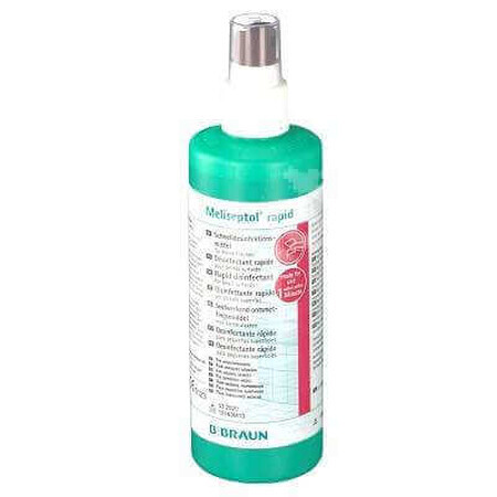 Disinfettante per piccole superfici, Meliseptol fast, 250 ml, Braun