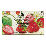 Sapone vegetale alle fragole Florinda, 100 g La Dispensa