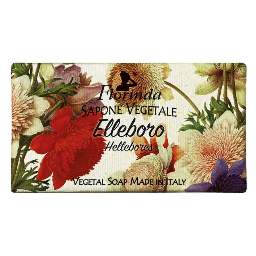 Sapone vegetale ai fiori Elleboro Florinda, 100 g La Dispensa