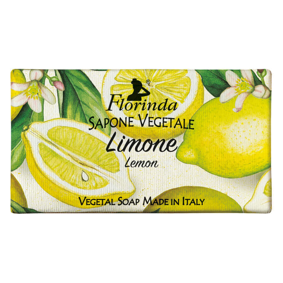 Sapone vegetale al limone Florinda, 100 g La Dispensa