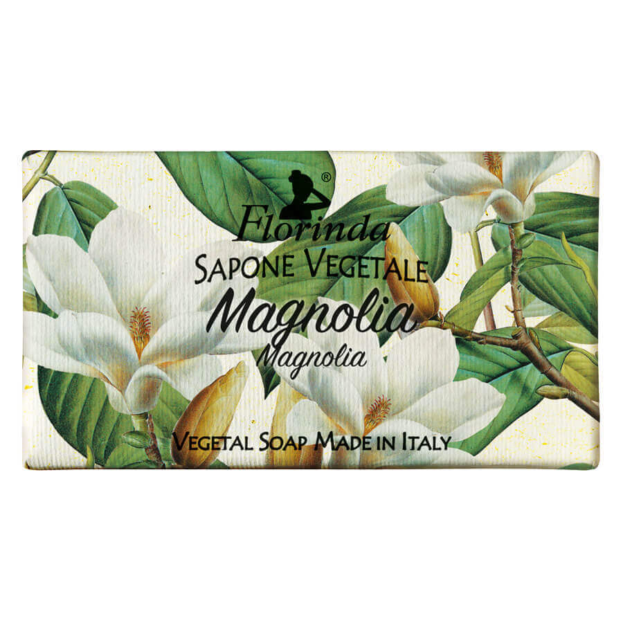 Sapone vegetale alla magnolia Florinda, 100 g La Dispensa