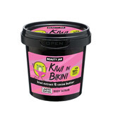 Scrub corpo al kiwi e burro di cacao, Kiwi in Bikini, Beauty Jar, 200 g