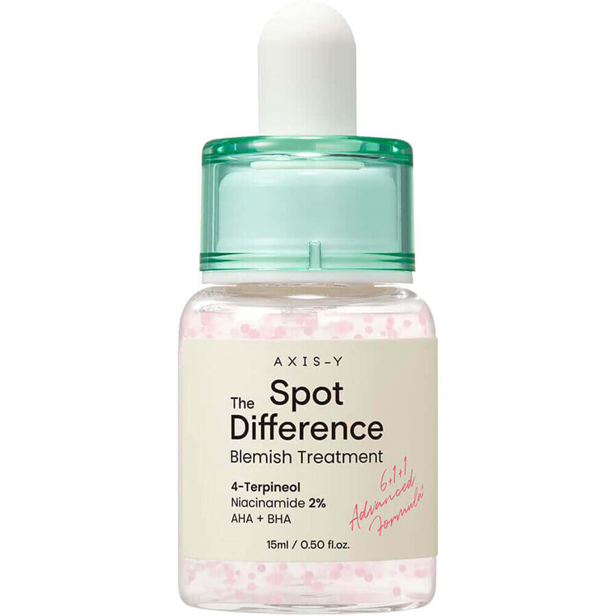 Spot The Difference Blemish Treatment - Siero correttore anti-imperfezioni con 4-terpineolo e 2% niacinamide, AXIS-Y, 15 ml