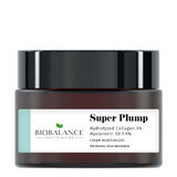 Super Plump Intensely Moisturizing Anti-Wrinkle Cream with Hydrolyzed Collagen 3% + Hyaluronic Acid 3D 1.5%, Bio Balance, 50 ml