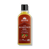 Olio di mandorle puro spremuto a freddo, AYUMI, 150 ml