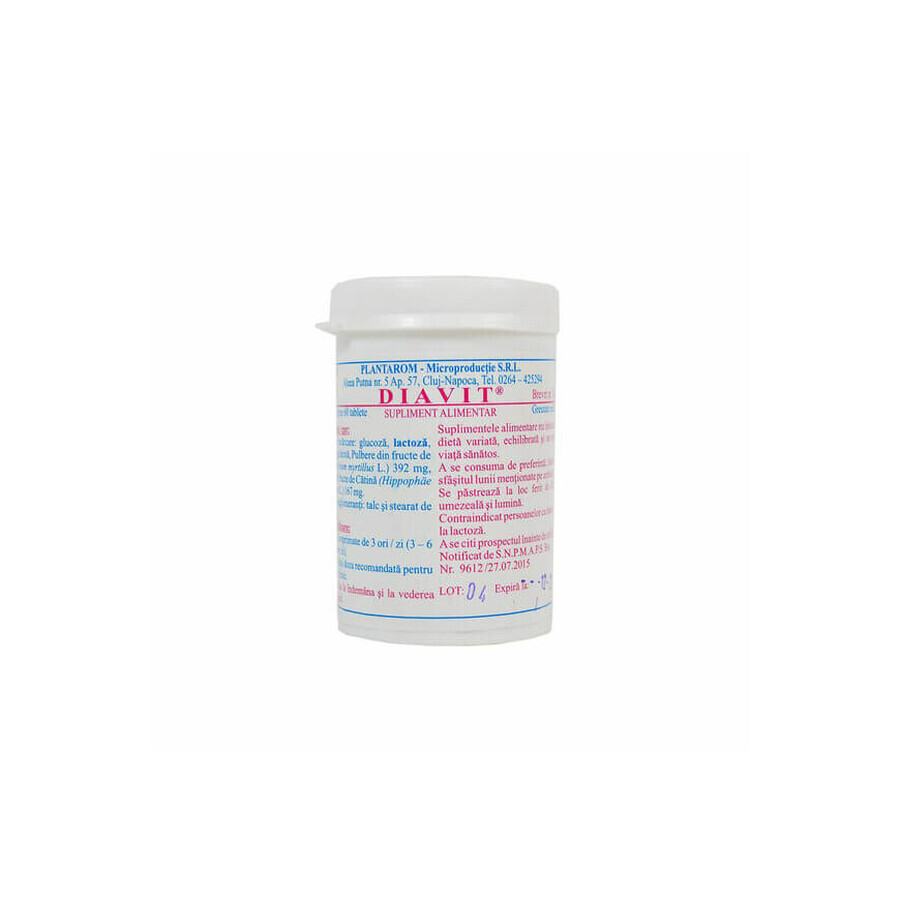 Diavit, 60 capsules, Platarom