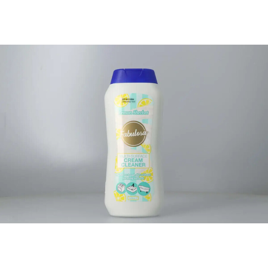 Fabulosa Lemon Oberflächenreinigungscreme, 500 ml