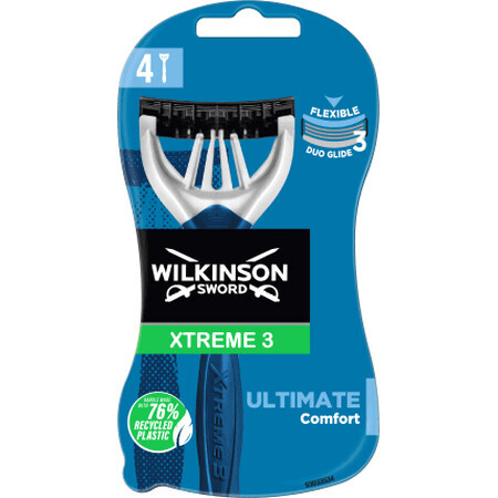 Rasoio Wilkinson Xtreme 3 Ultimate, 4 pz