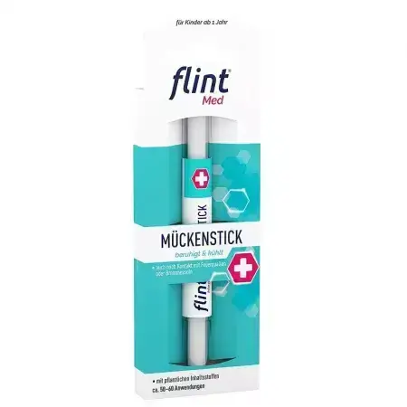 Flint Med stick calmante para picaduras de insectos, 1 año+, 17617762, 2 ml, Kyberg