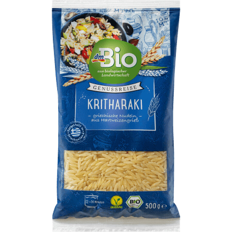 DmBio Kritharaki Pasta greca, ECO, 500 g