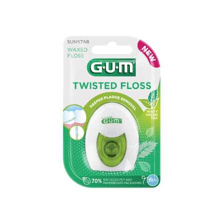 Filo interdentale Twisted Floss, Sunstar Gum