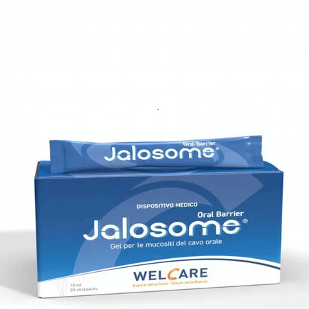 Gel for oral cavity mucositis Jalosome Oral, 200 ml/ 20 sachets, Naturpharma