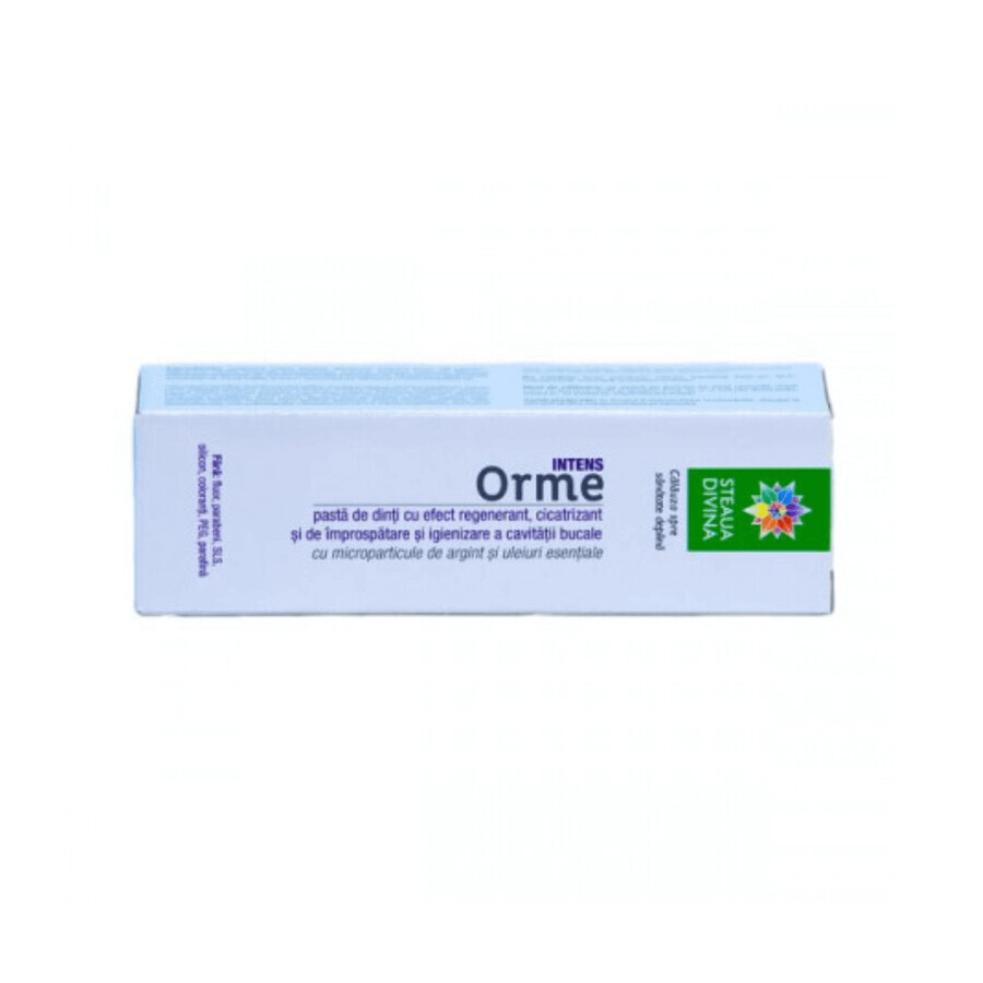 Santoral Intense Toothpaste with Orme, 50 g, Divine Star