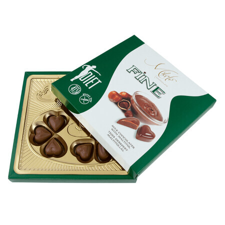 Chocolate pralines, 80 g, Milete