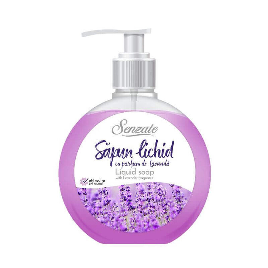 Sapone liquido al profumo di lavanda, 500 ml, Senzate