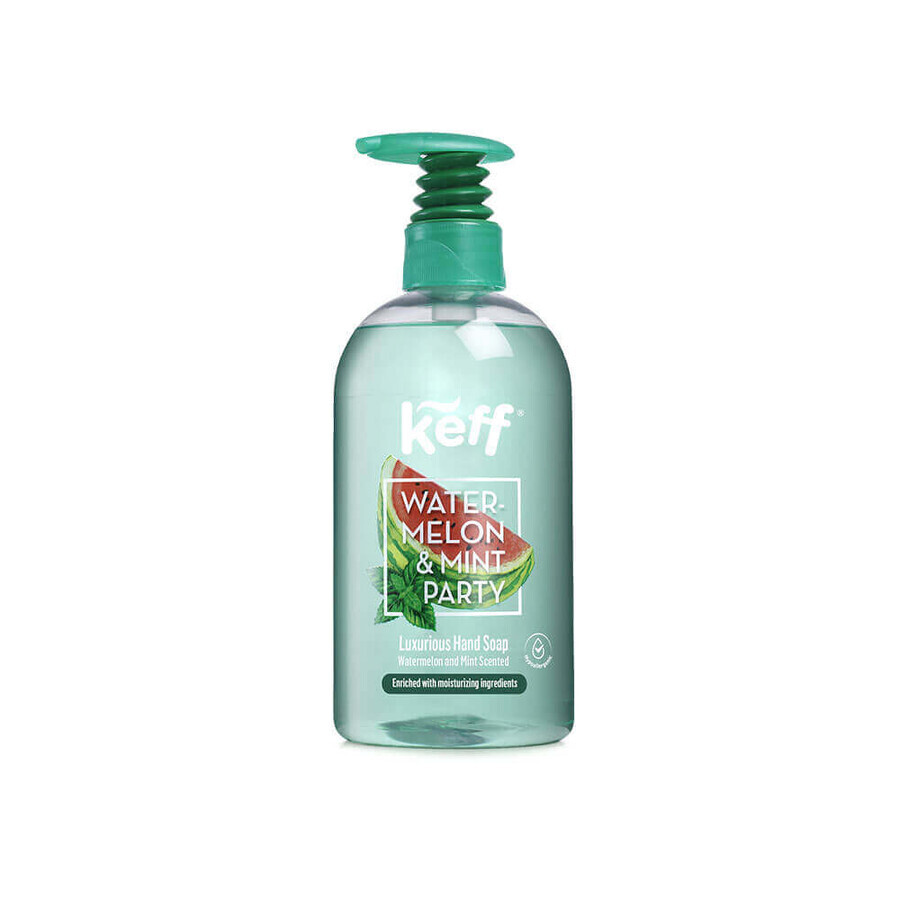 Liquid hand soap with melon and mint fragrance, 500 ml, Keff