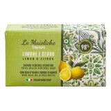 Sapone vegetale al limone e cedro, 175g, Iteritalia