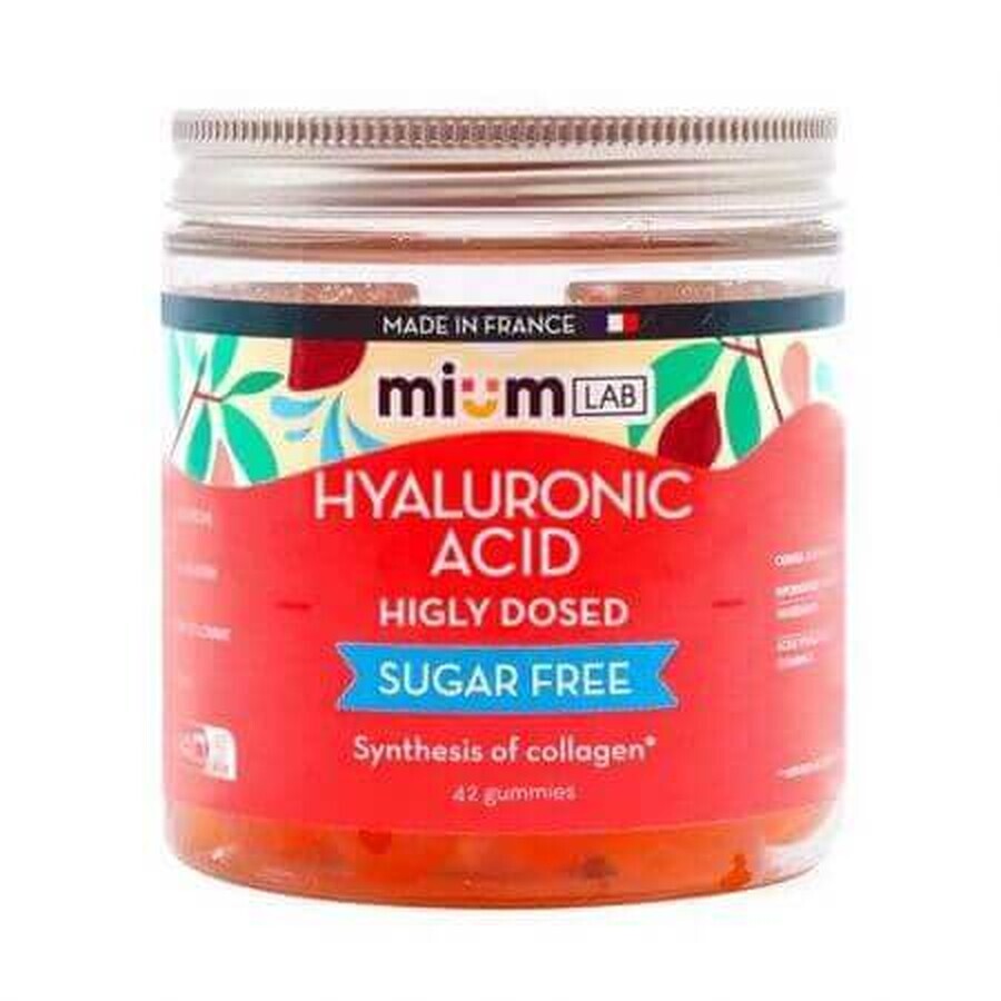 Gummy jellies with hyaluronic acid, 42 jellies, Les Miraculeux