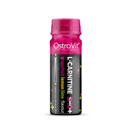 Shot di L-Carnitina liquida, 2500 mg, 80 ml, Ostrovit