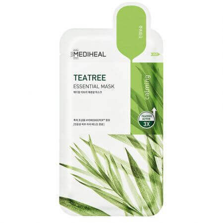 Tea Tree Essential Face Mask, 24 ml, Mediheal