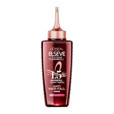 Sérum Aminexil pour cheveux ayant tendance à tomber Elseve Full Resist, 102 ml, Elseve