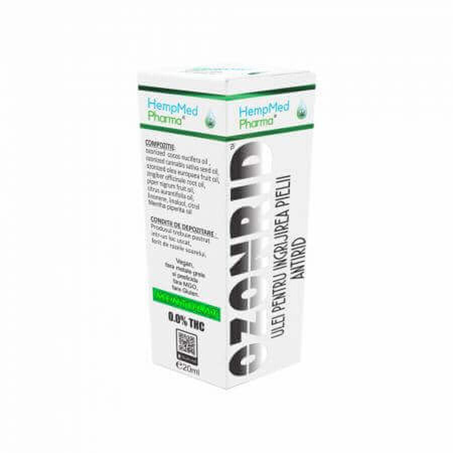 Huile ozonée Ozonrid, 20 ml, HempMed Pharma