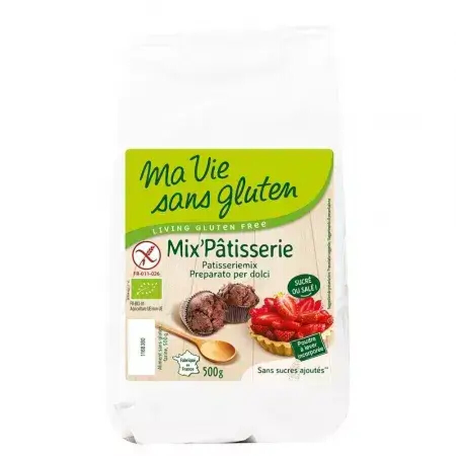 Miscela biologica per pasticceria, 500 g, Ma vie sans Gluten