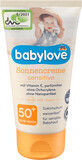 Babylove Protezione solare per pelli sensibili SPF 50+, 75 ml, 75 ml