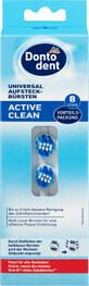 Dontodent ActiveClean ricambio spazzolino da denti, 8 pz