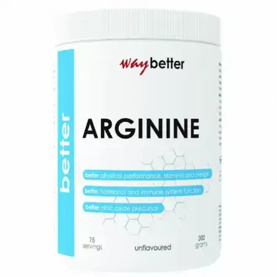 Polvere di L-Arginina Better Arginine Hcl, 300 g, Molto Meglio